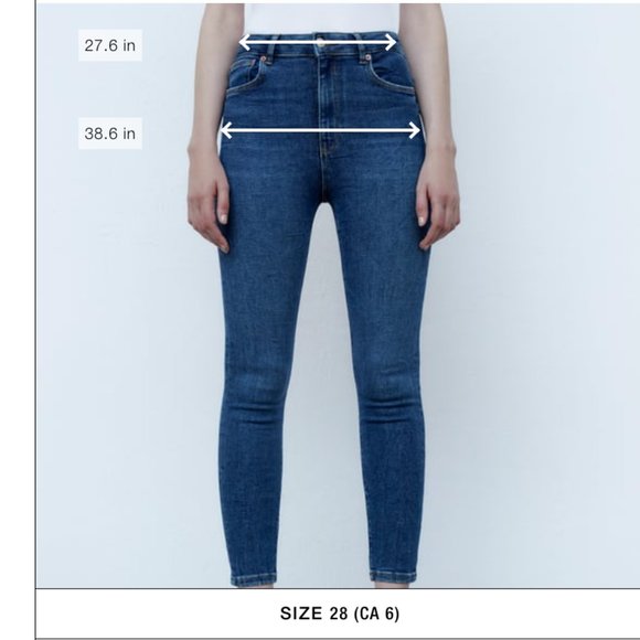 ZARA SIZE 6 Black High Waisted Denim Shorts | Distressed - Picture 5 of 5